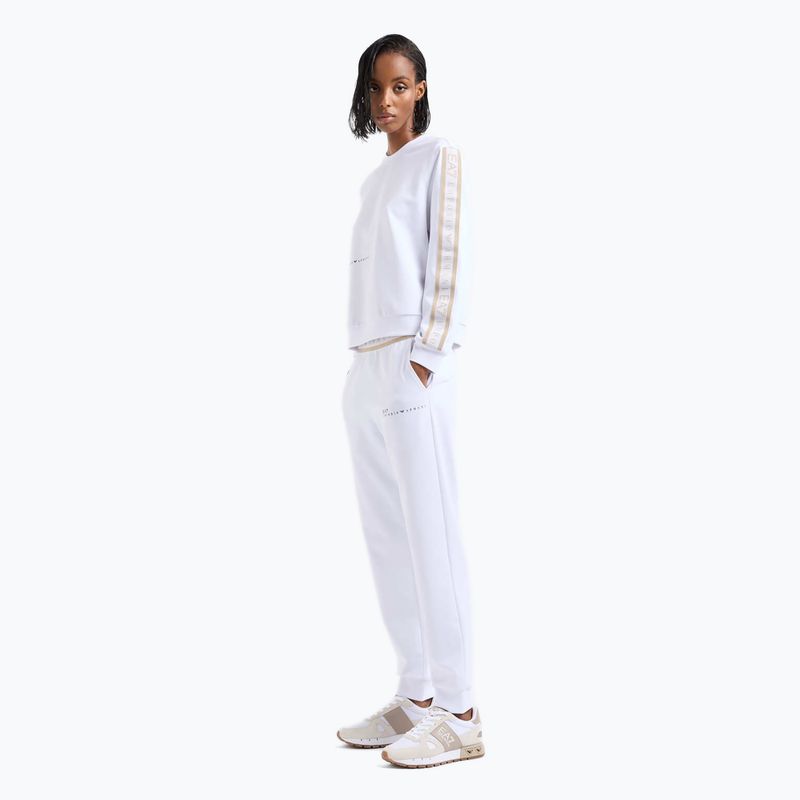 EA7 Emporio Armani women's tracksuit Natural Ventus 7 white 3