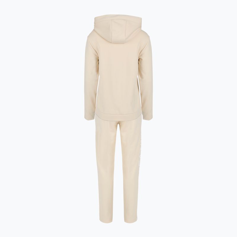 Women's EA7 Emporio Armani Train Tracksuit HO almond milk 2