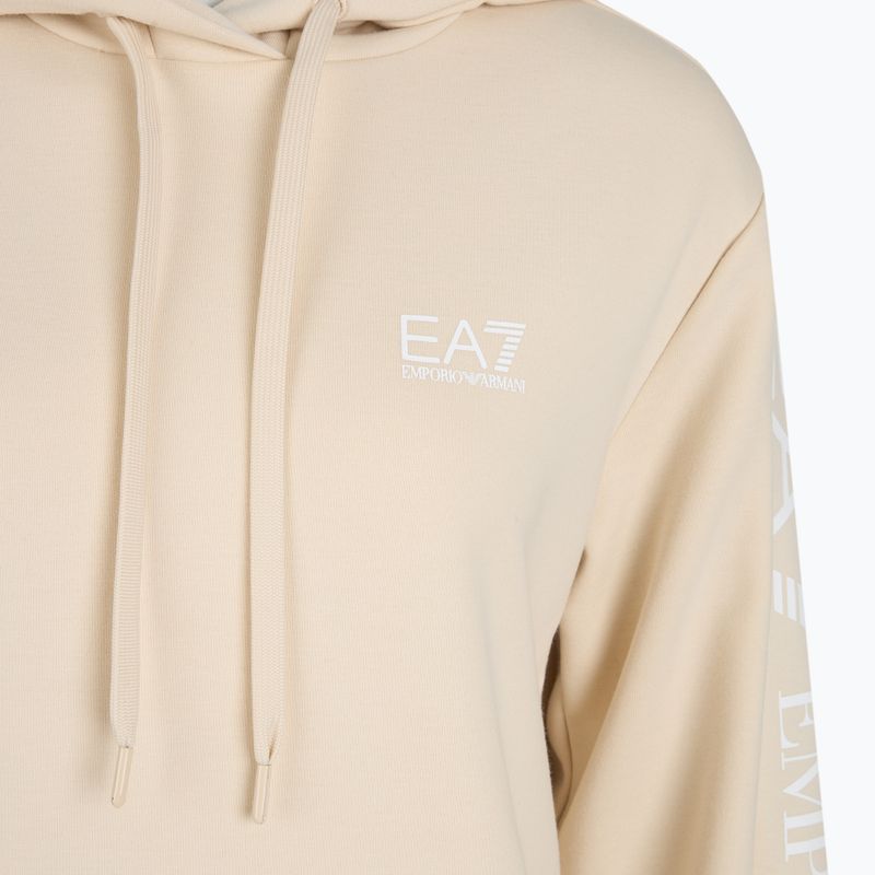 Women's EA7 Emporio Armani Train Tracksuit HO almond milk 5