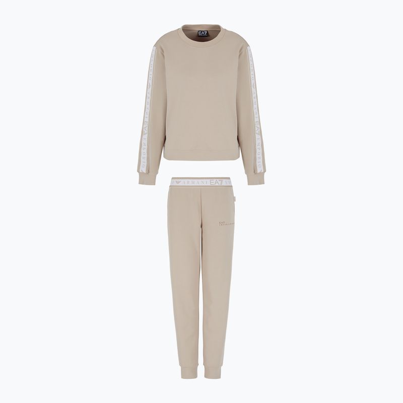 EA7 Emporio Armani Natural Ventus 7 women's tracksuit cobblestone