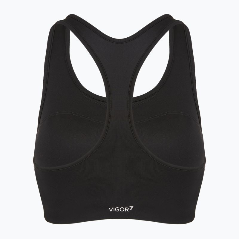 EA7 Emporio Armani Vigor 7 black beauty bra 2