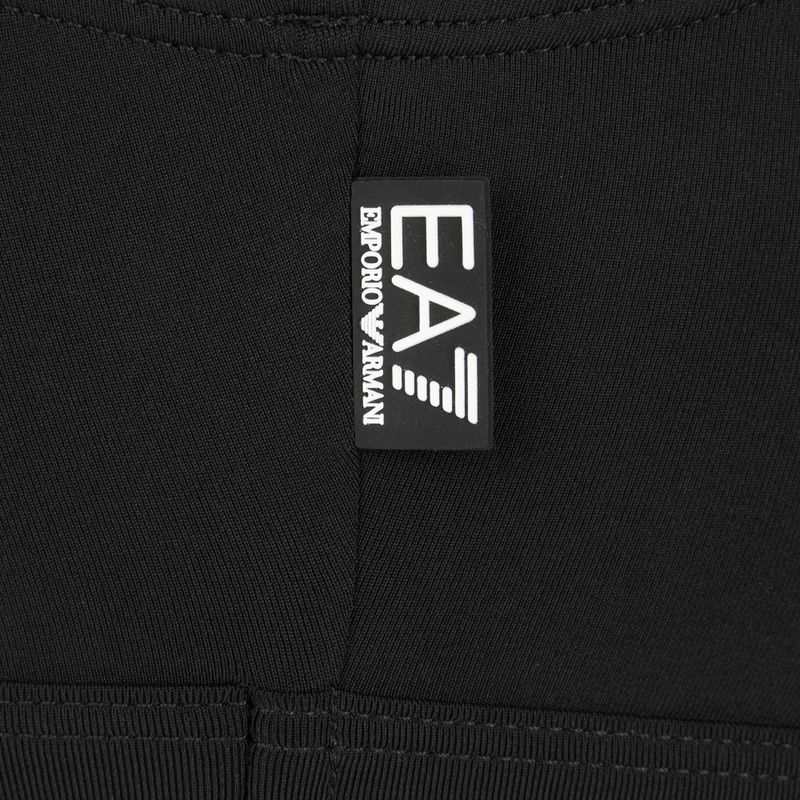 Women's two-piece swimsuit EA7 Emporio Armani Maxi Logo Bikini Top black 6