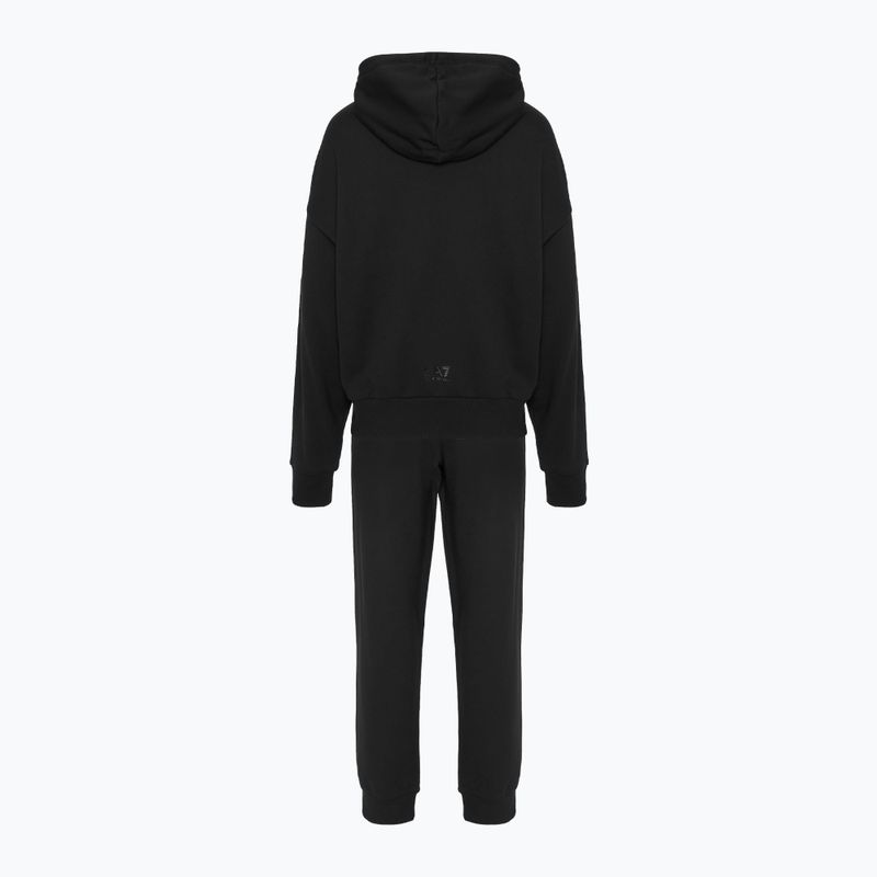 Women's EA7 Emporio Armani Train Visibility Tracksuit HO CH FZ black 2