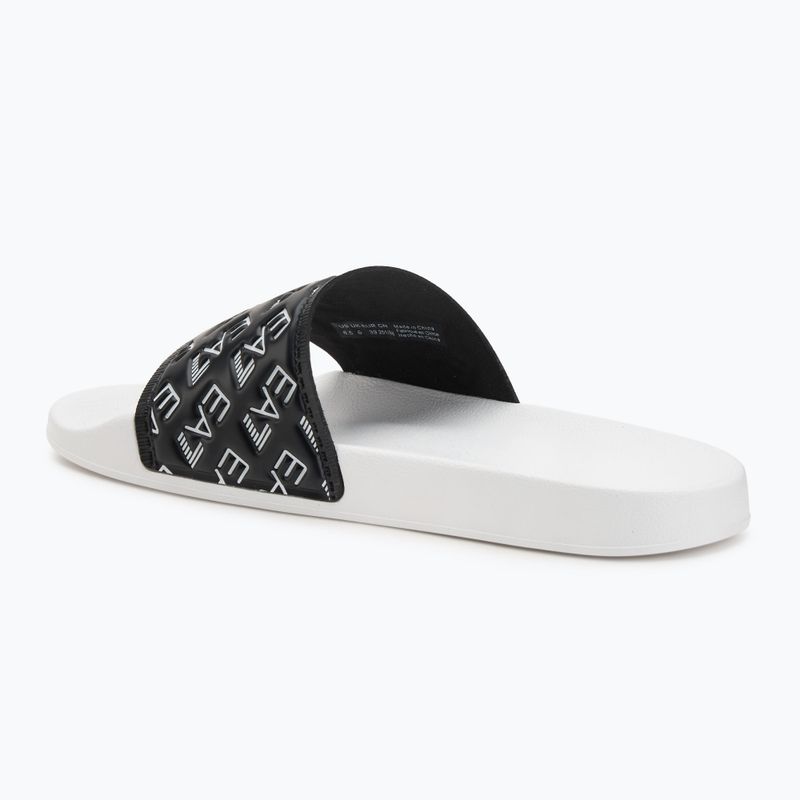 EA7 Emporio Armani Water Sports All Over black / white flip-flops 3