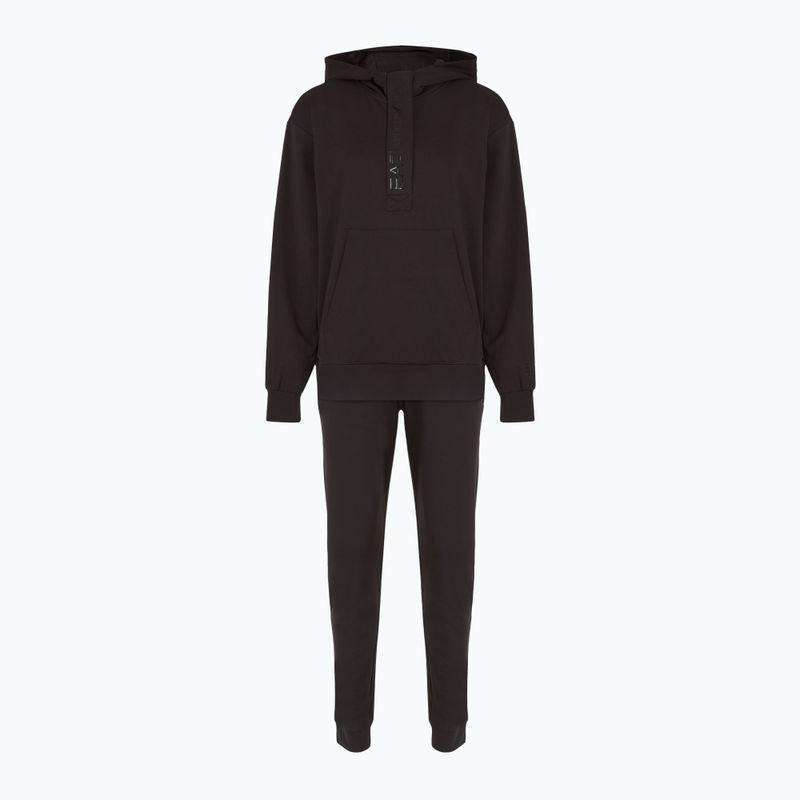 Women's EA7 Emporio Armani Train Tracksuit HO 1/4 Zip black
