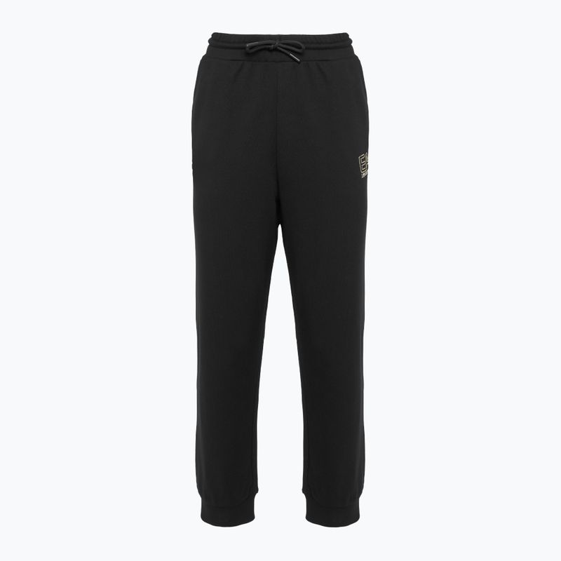 Women's EA7 Emporio Armani Train Visibility Tracksuit HO CH FZ black/gold 5