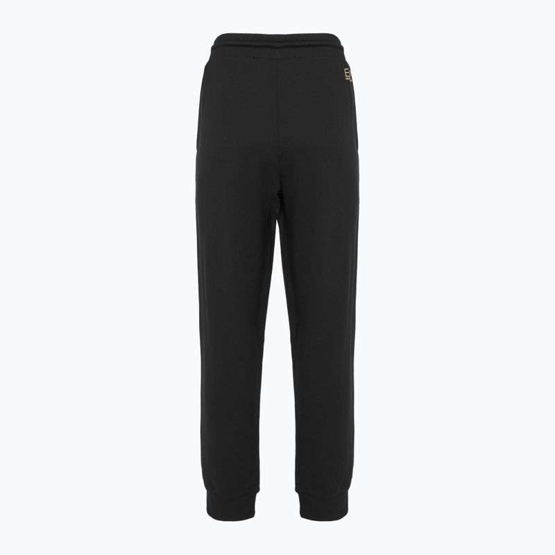 Women's EA7 Emporio Armani Train Visibility Tracksuit HO CH FZ black/gold 6