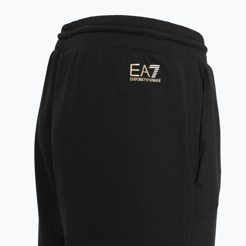 Women's EA7 Emporio Armani Train Visibility Tracksuit HO CH FZ black/gold 8