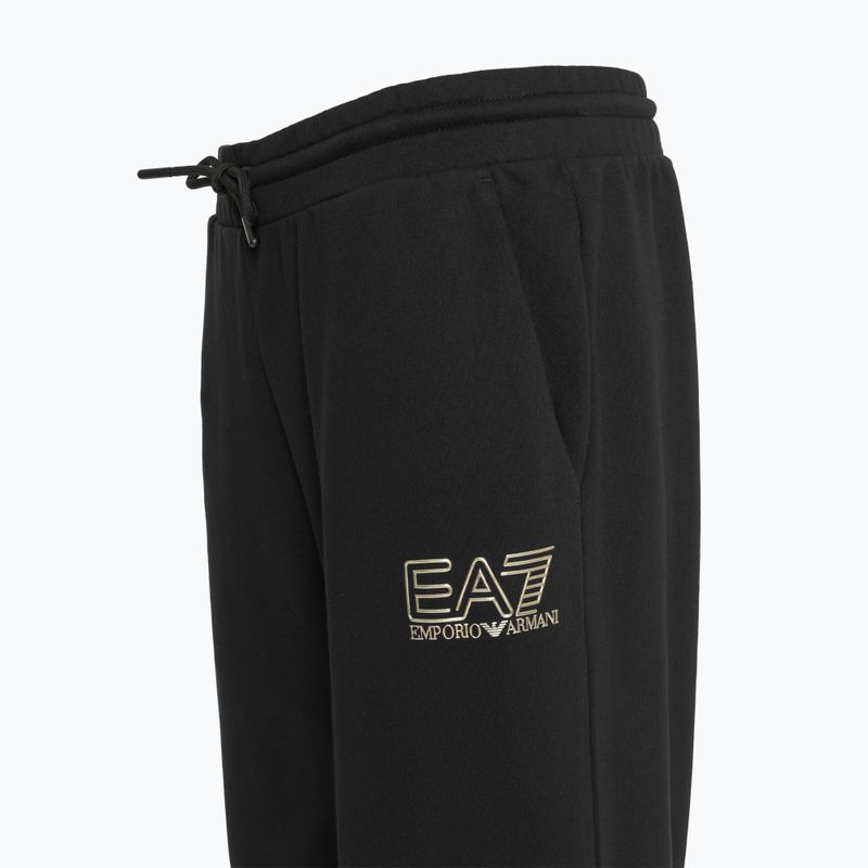Women's EA7 Emporio Armani Train Visibility Tracksuit HO CH FZ black/gold 9