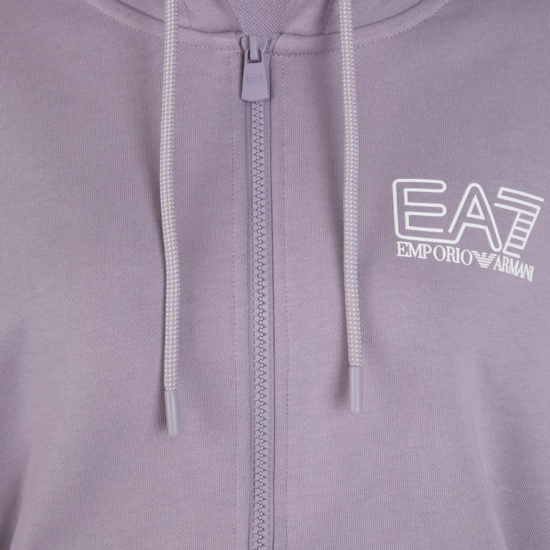 Women's EA7 Emporio Armani Train Visibility Tracksuit HO CH FZ lavender grey 6