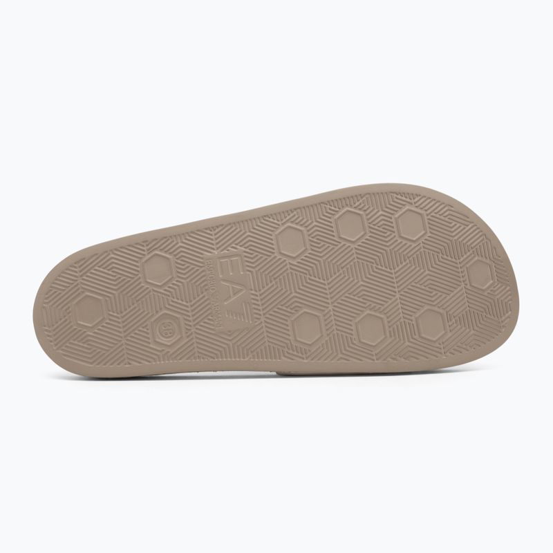 EA7 Emporio Armani Water Sports Visibility flip-flops cobblestone / silver birch 4
