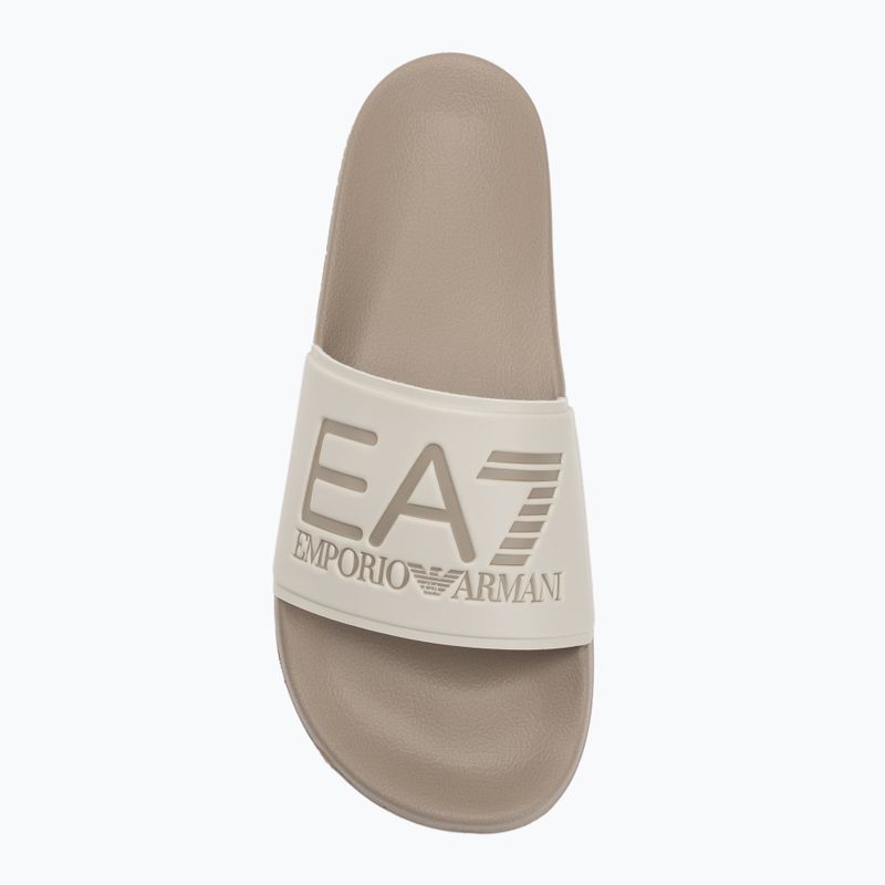 EA7 Emporio Armani Water Sports Visibility flip-flops cobblestone / silver birch 5