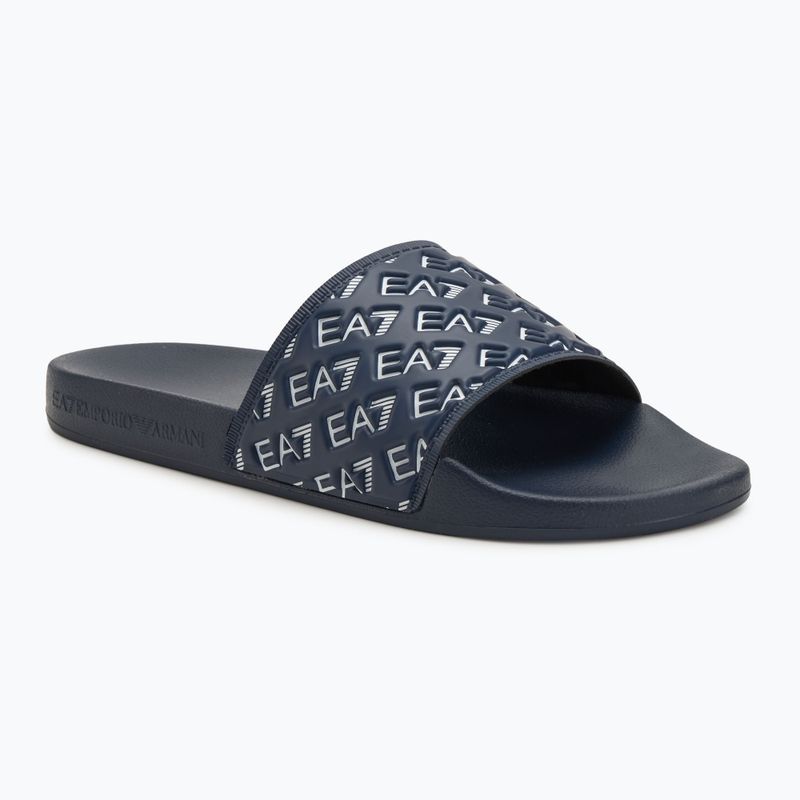 EA7 Emporio ArmaniWater Sports All Over navy / white flip-flops