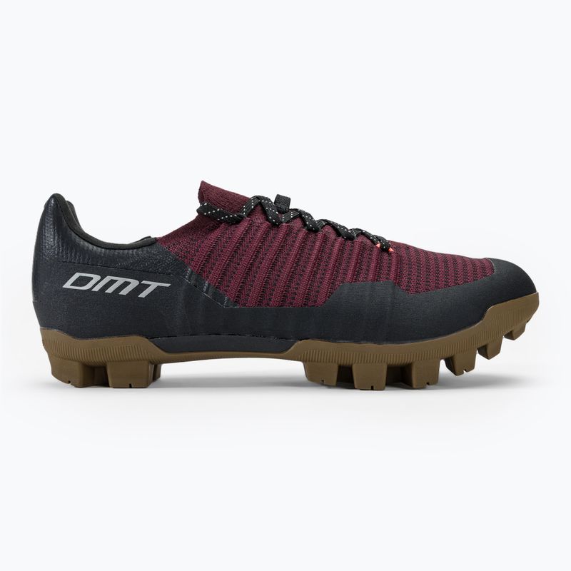 Men's cycling shoes MTB DMT GK1 black/bordeaux 2