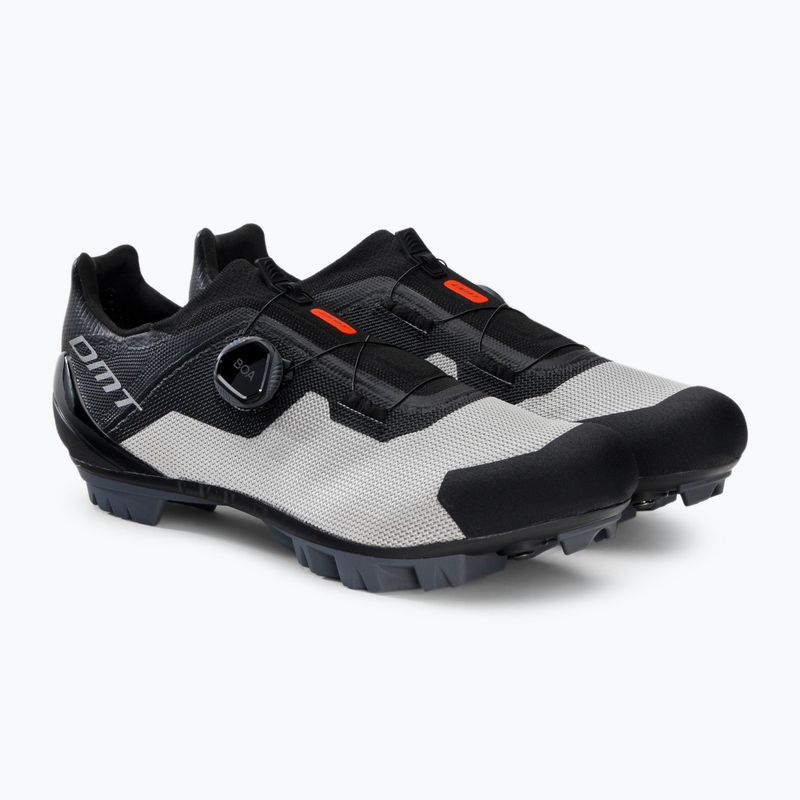 Men's MTB cycling shoes DMT KM4 black/silver M0010DMT21KM4-A-0032 4