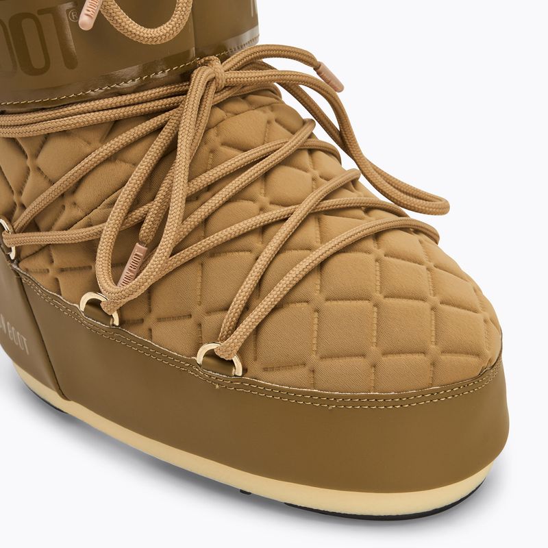 Women's snow boots Moon Boot Icon Low Quilt caramel 7