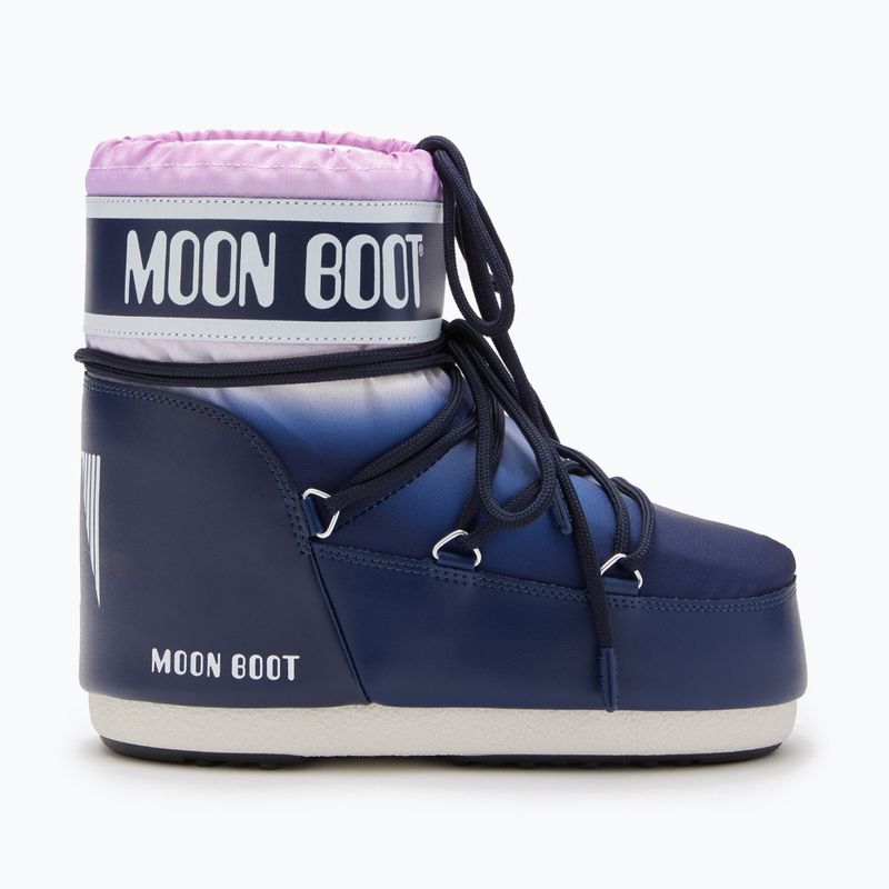 Women's Moon Boot Icon Low Moonrise blue snow boots 8