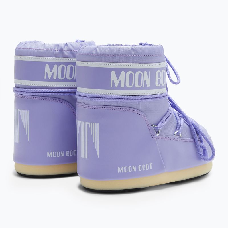 Women's Moon Boot Icon Low Nylon lilac snow boots 4