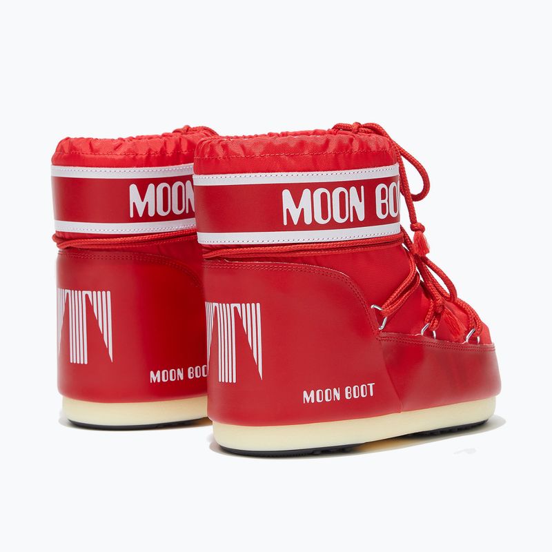 Moon Boot women's snow boots Icon Low Nylon red 2