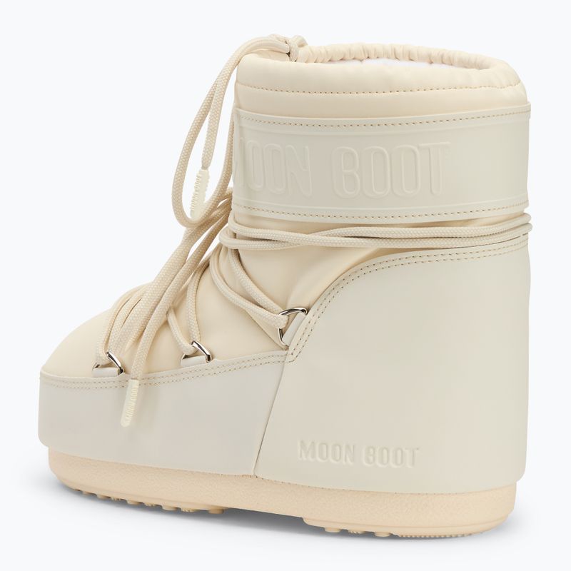 Women's snow boots Moon Boot Icon Low Rubber cream 3