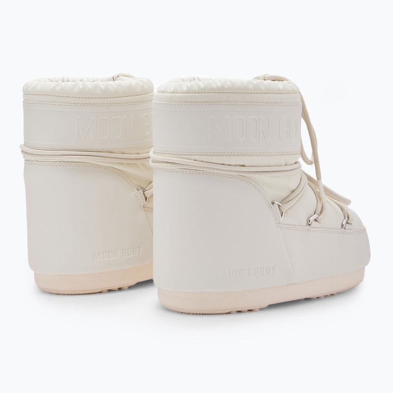 Women's snow boots Moon Boot Icon Low Rubber cream 10