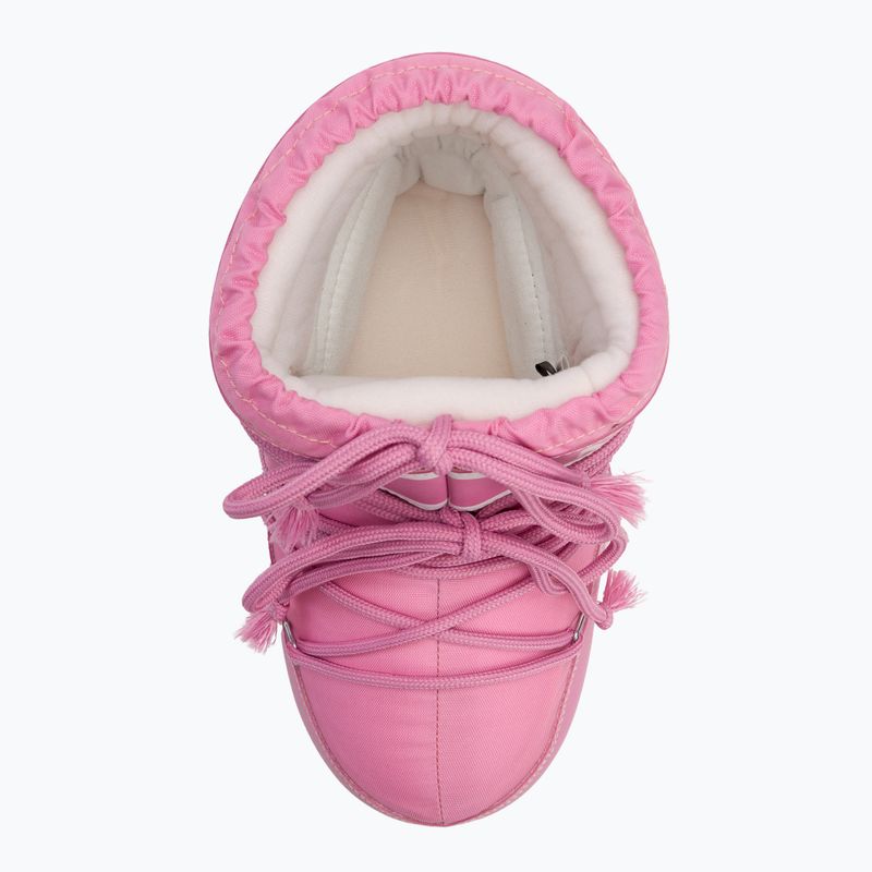 Women's Moon Boot Icon Low Nylon pink snow boots 5