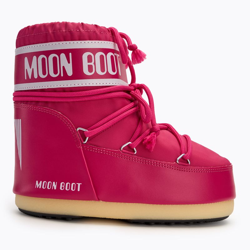 Women's Moon Boot Icon Low Nylon snow boots bougainvillea 2