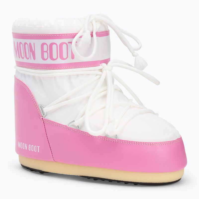Women's snow boots Moon Boot Icon Low Nylon pink/white