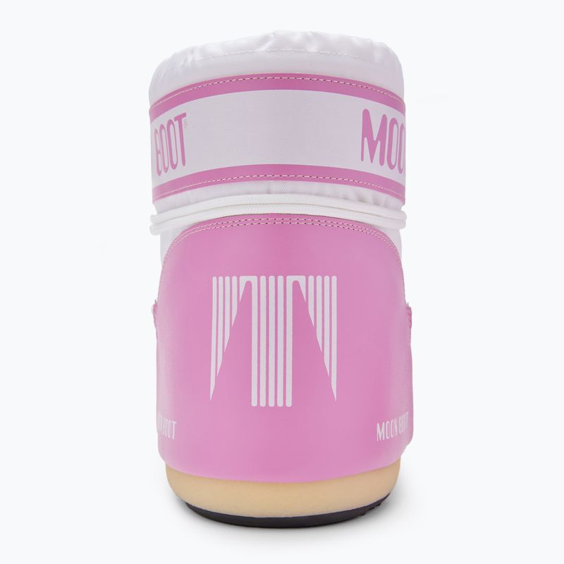 Women's snow boots Moon Boot Icon Low Nylon pink/white 9