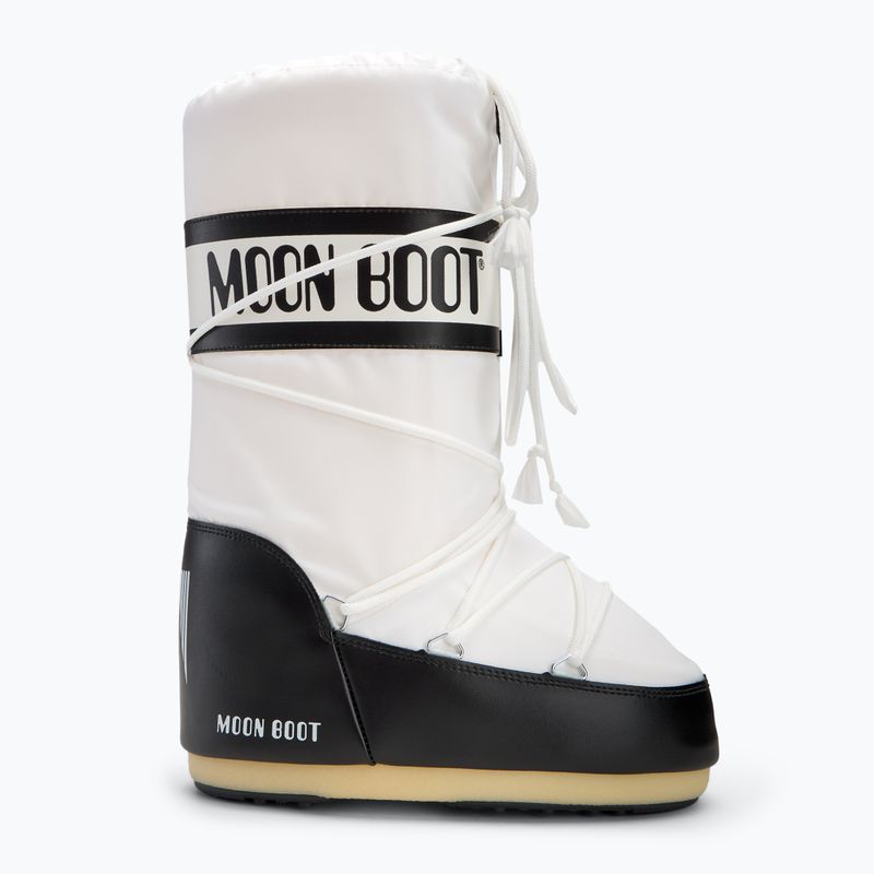 Moon Boot women's snow boots Icon Nylon black/white 2
