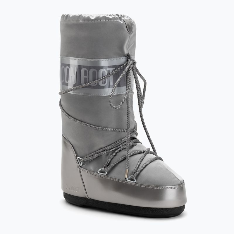 Moon Boot Icon Glance silver women's snow boots