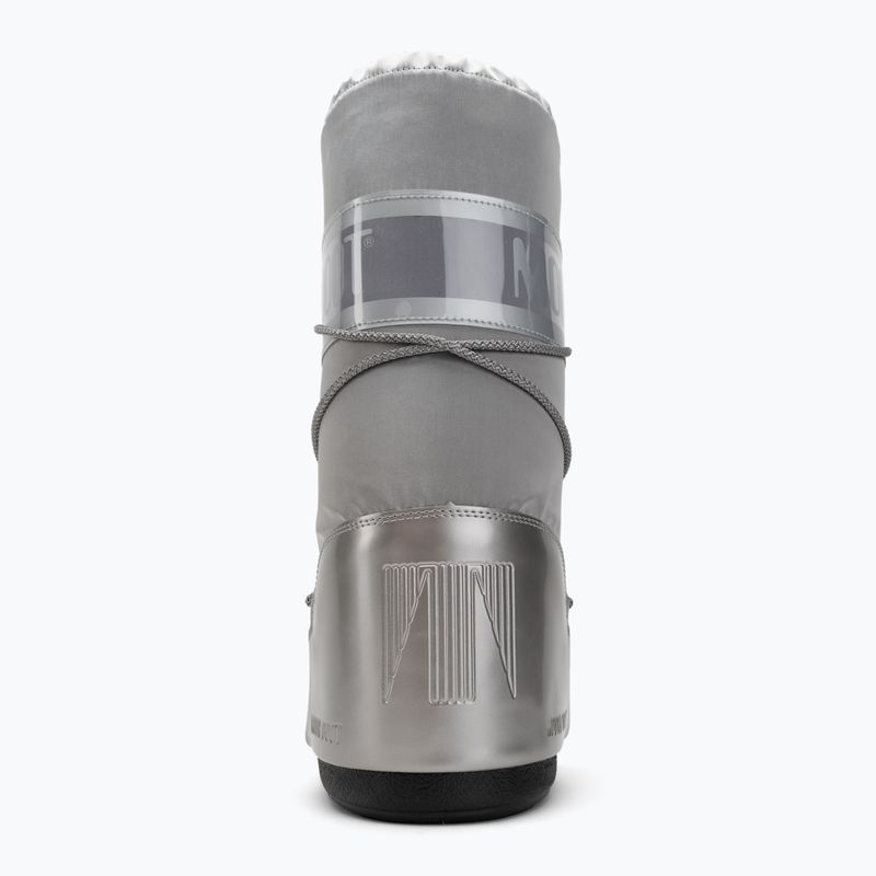 Moon Boot Icon Glance silver women's snow boots 6