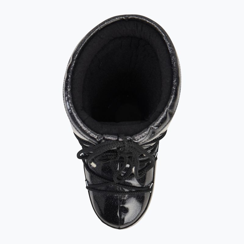 Moon Boot Icon Glitter black snow boots 5
