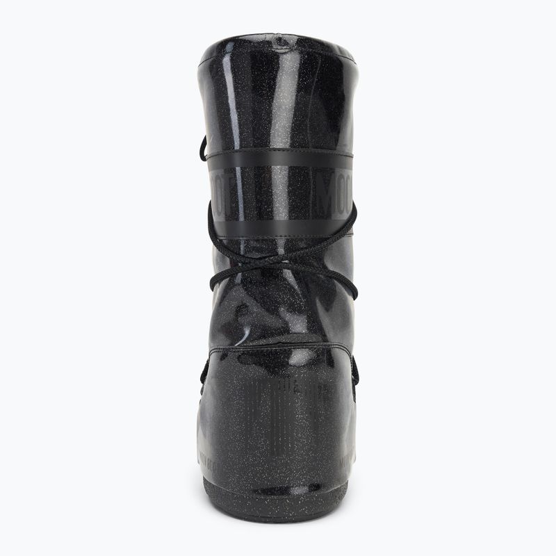 Moon Boot Icon Glitter black snow boots 6
