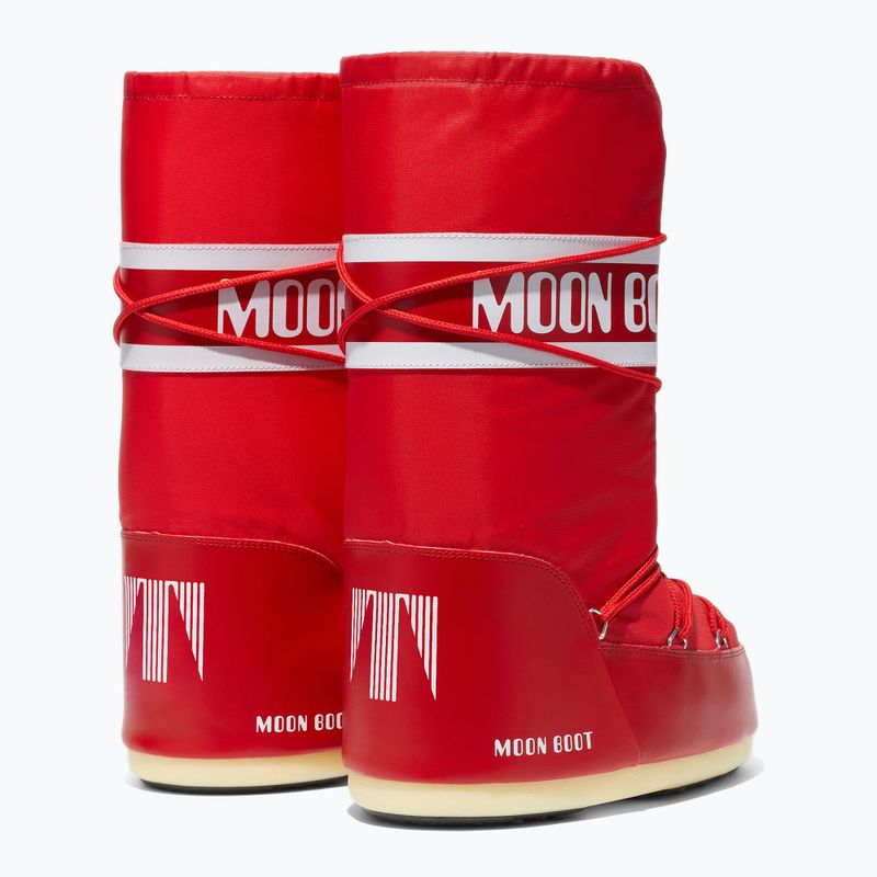 Women's snow boots Moon Boot Icon Nylon red 2