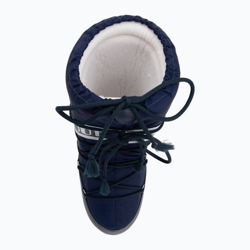 Women's snow boots Moon Boot Icon Nylon blue 4