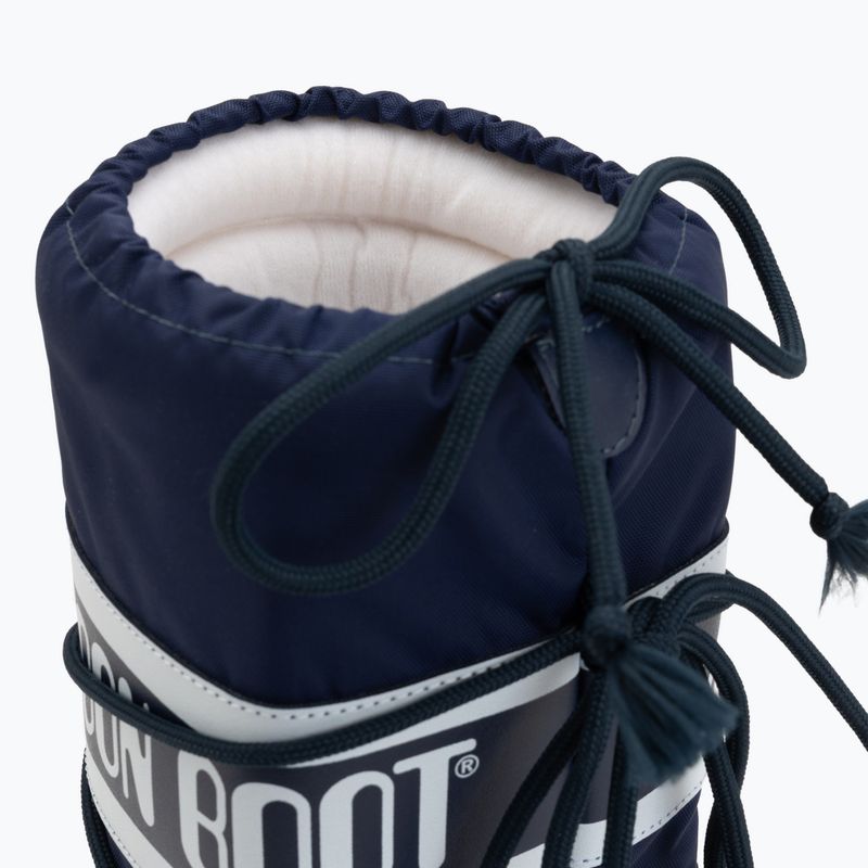 Women's snow boots Moon Boot Icon Nylon blue 5