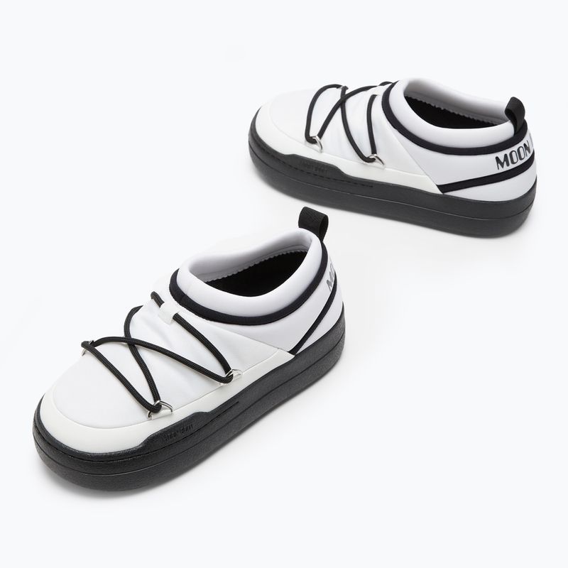 Moon Boot Park Icon black/white women's snow boots 10
