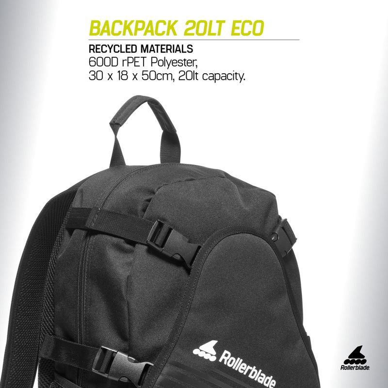 Backpack Rollerblade LT 20 l Eco black 3