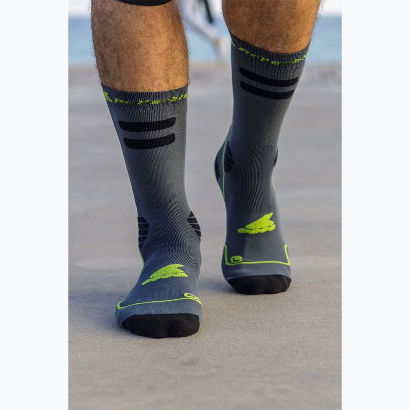 Socks Rollerblade High Performance anthracite/lime 4