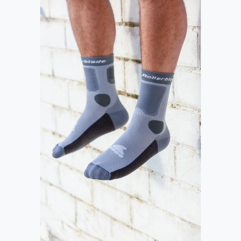 Socks Rollerblade Skate cool grey 2