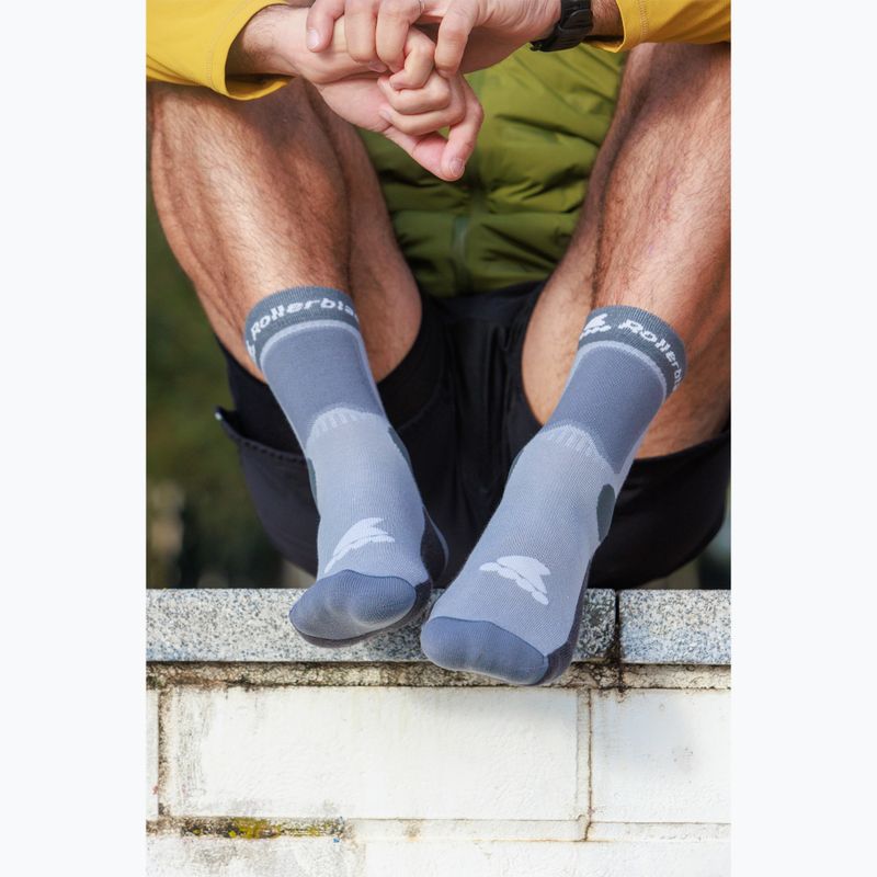 Socks Rollerblade Skate cool grey 3