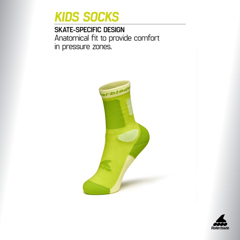 Children's socks Rollerblade Kids green 2