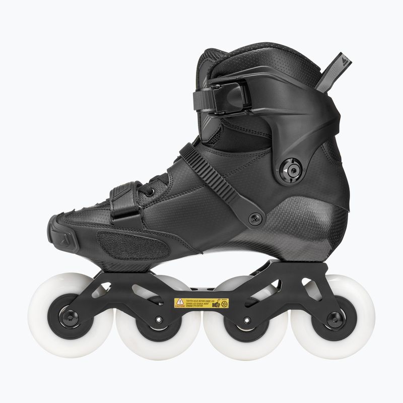 Men's inline skates Rollerblade Crossfire LX black/lime 3