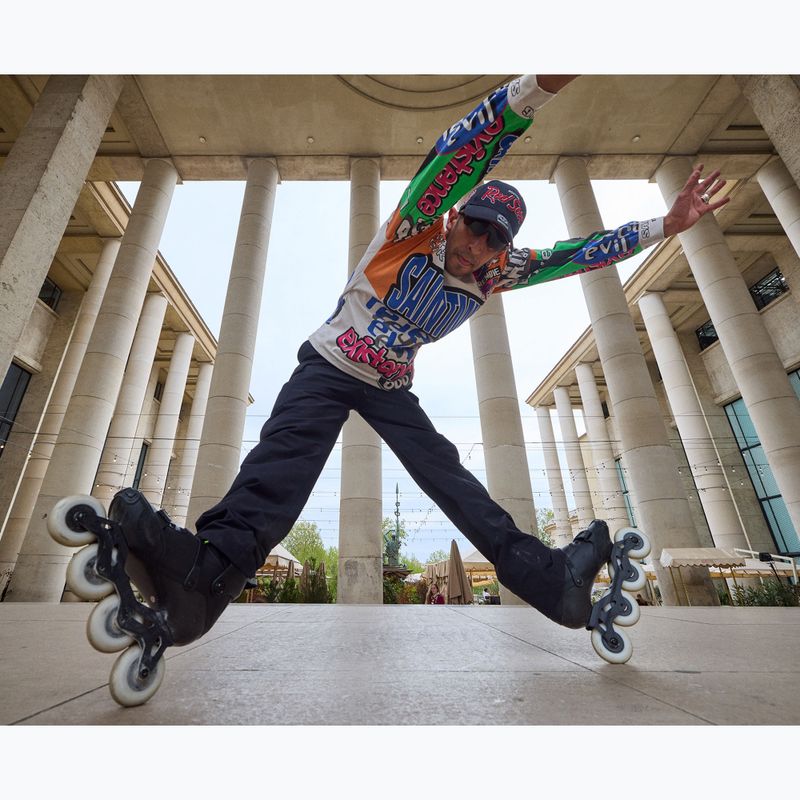 Men's rollerblades Rollerblade Crossfire LX black/lime 12