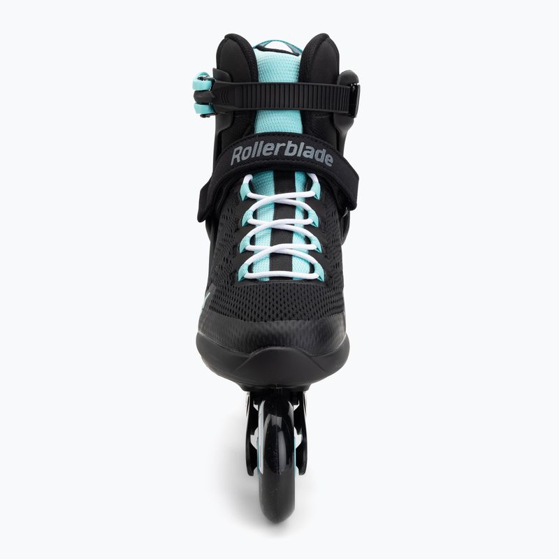 Women's inline skates Rollerblade Sirio 80 W black/teal blue 4
