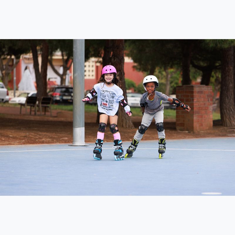 Children's rollerblades Rollerblade Microblade SL Jr black/lime 11
