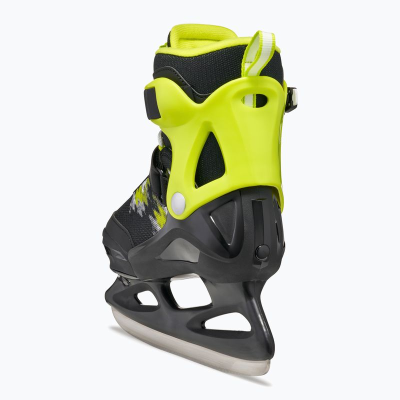 Children's skates Bladerunner Micro Ice black/lime 12