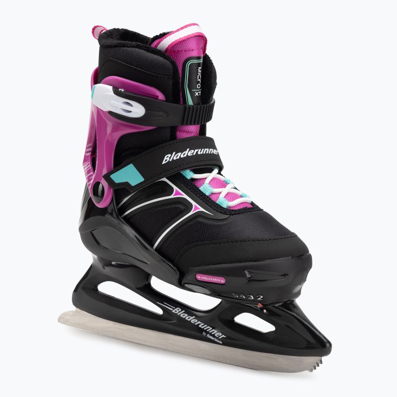 Children's skates Bladerunner Micro Xt Ice G black/fuchsia 2