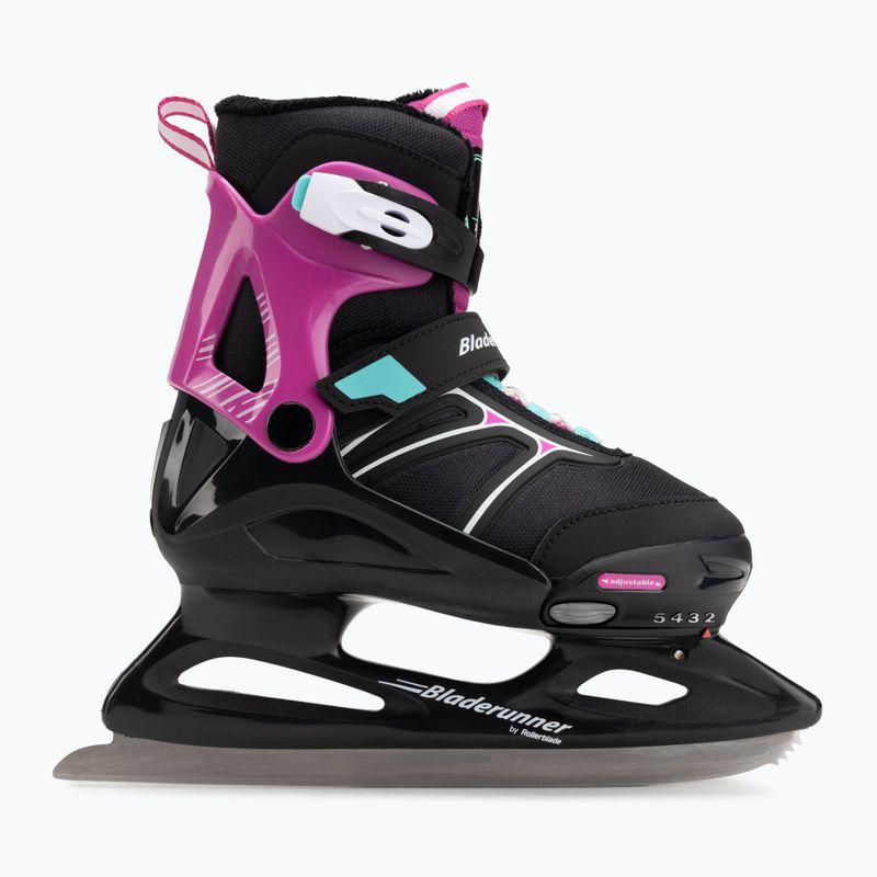 Children's skates Bladerunner Micro Xt Ice G black/fuchsia 3